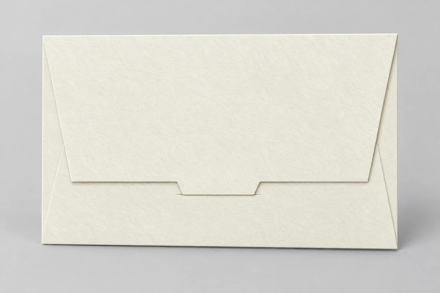 Rectangular envelope with tab closure