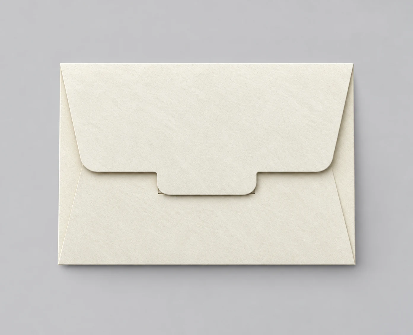 Envelope closed with its tab tucked in