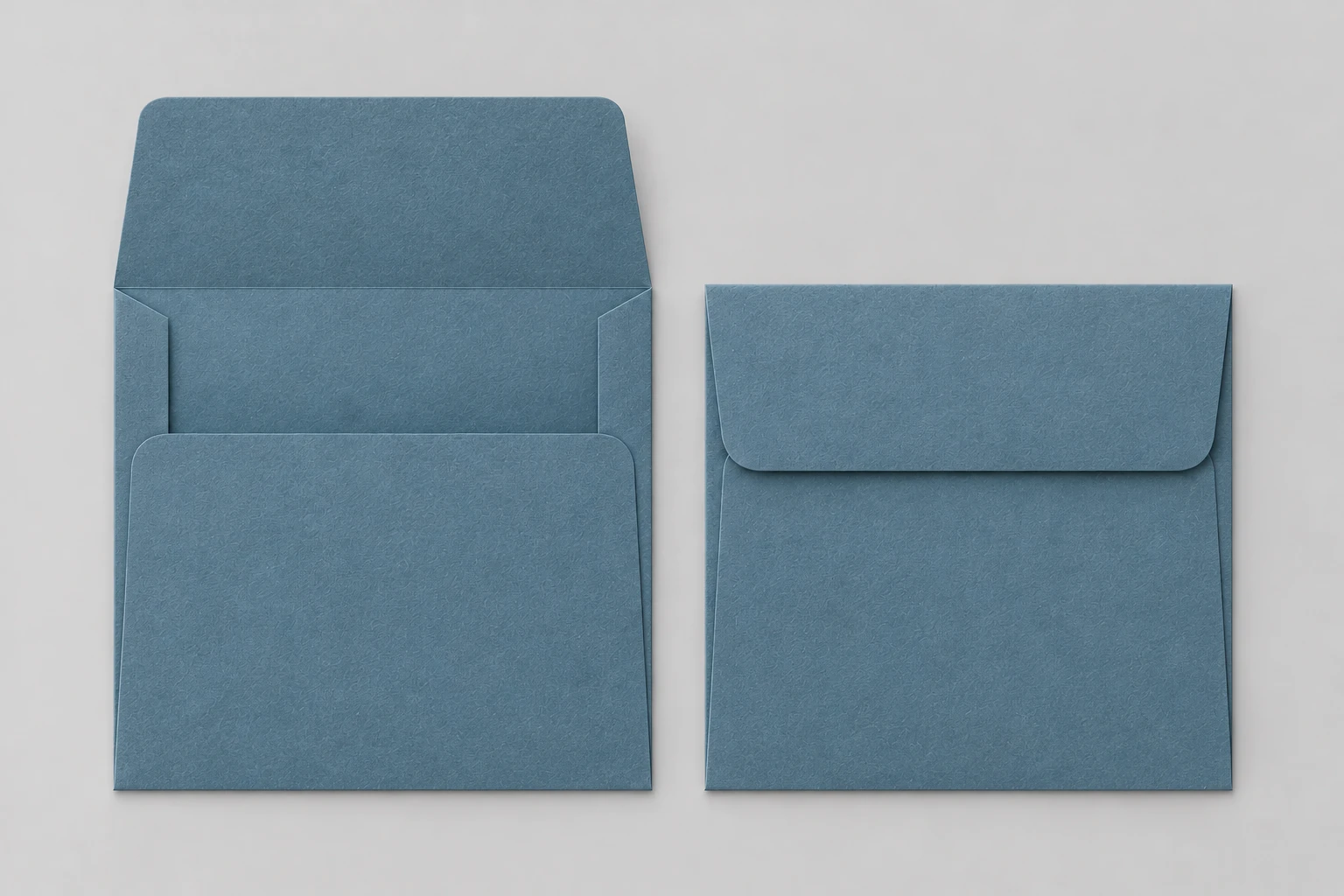 Acqua envelope, open and closed