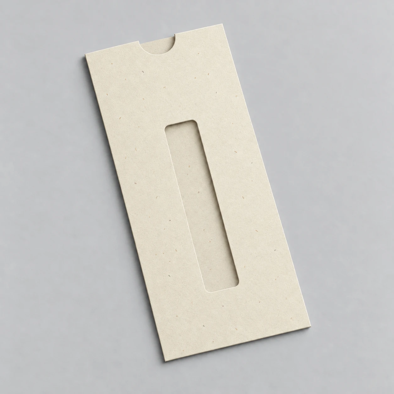 Betulla envelope, open and closed