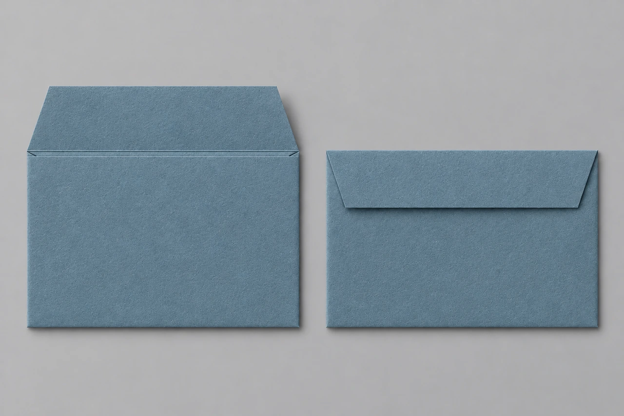 Acqua envelope, open and closed